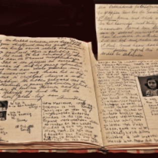 the-diary-of-anne-frank-found-in-the-collection-of-anne-frank-house-museum-amsterdamfine-art-imagesheritage-imagesgetty-images